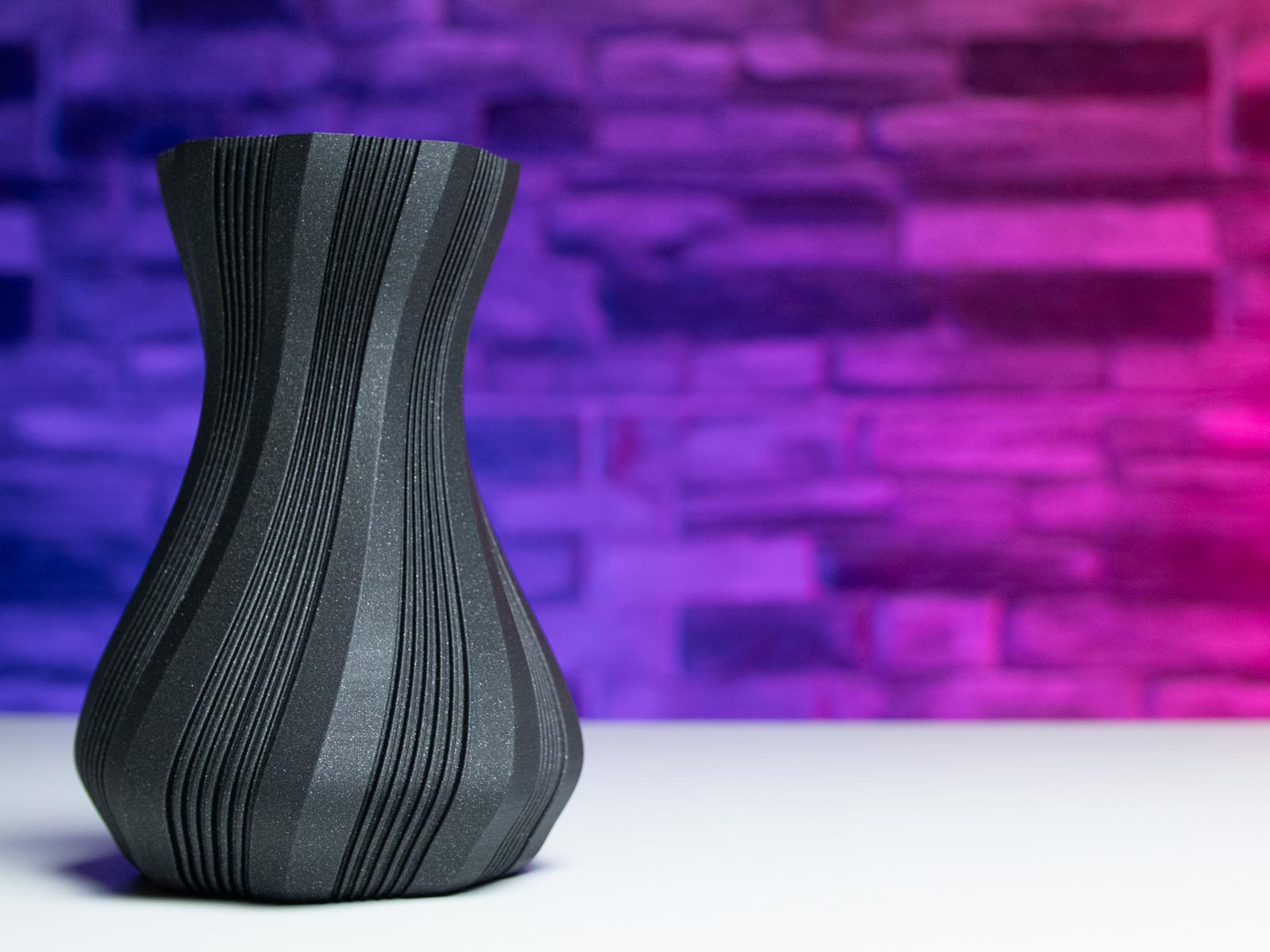 3D Printed Spiral Modern Vase YARA STL for Download