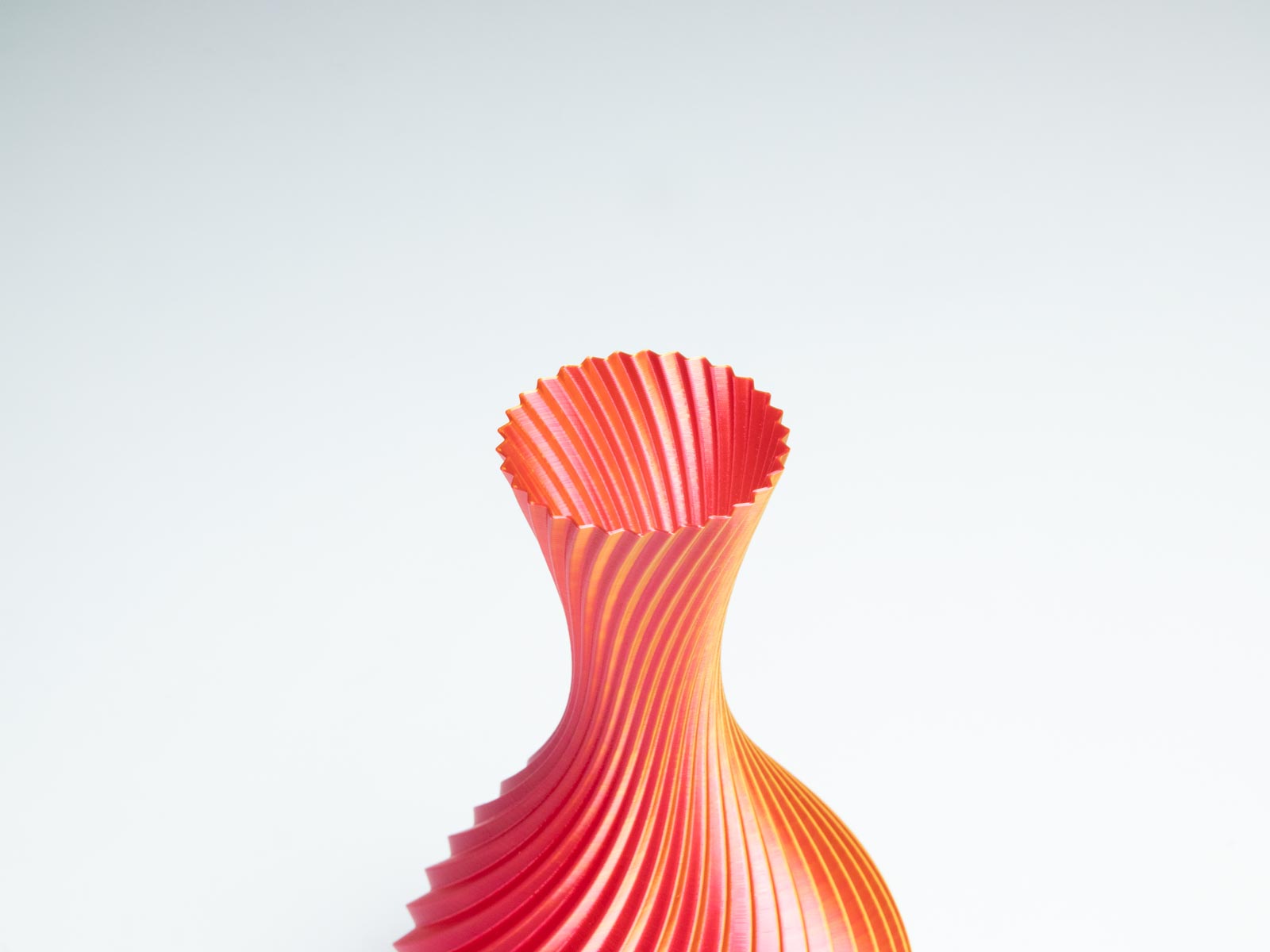 3D Printed Spiral Vase NELL