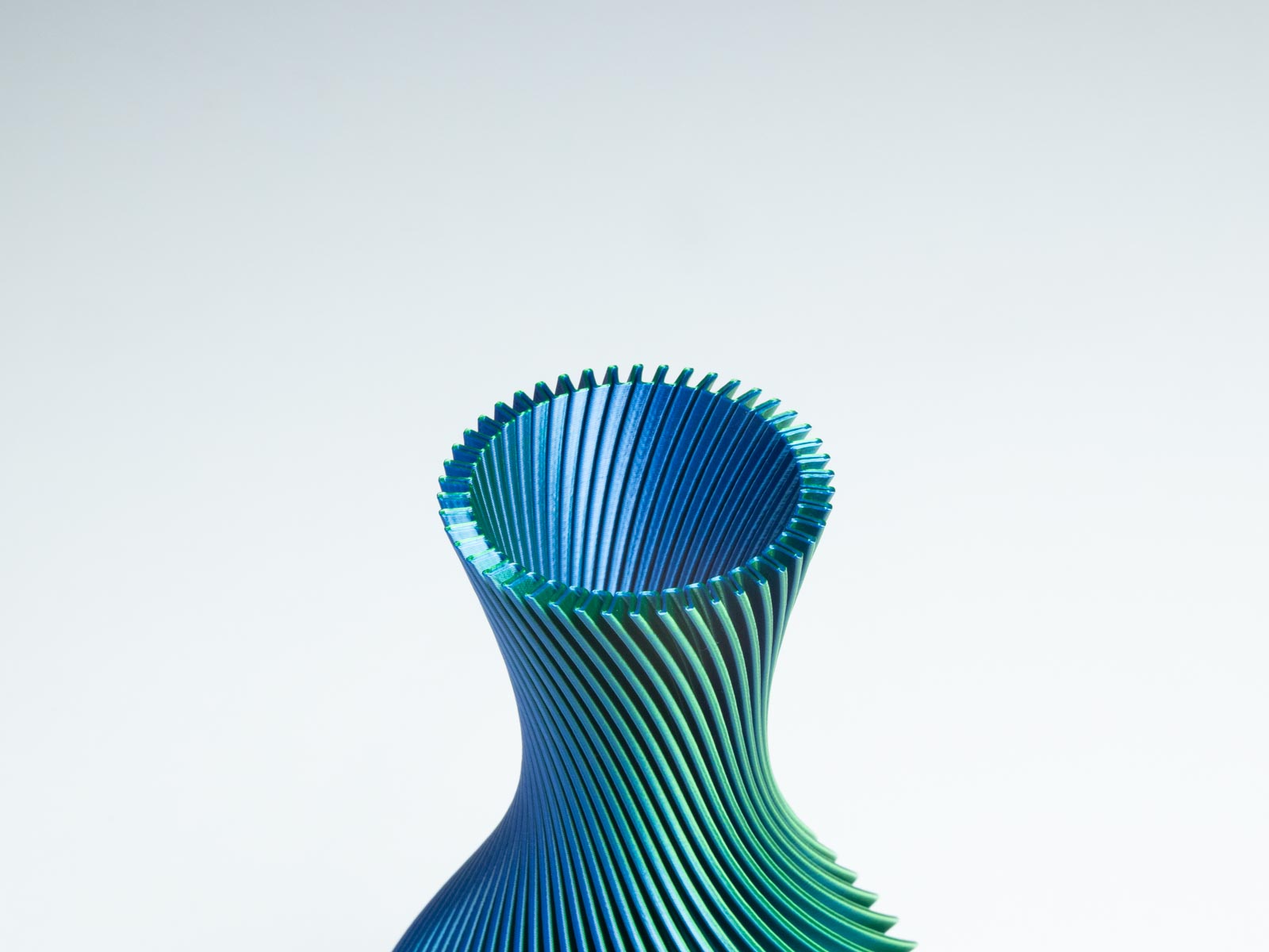 3D Printed Spiral Vase LACY