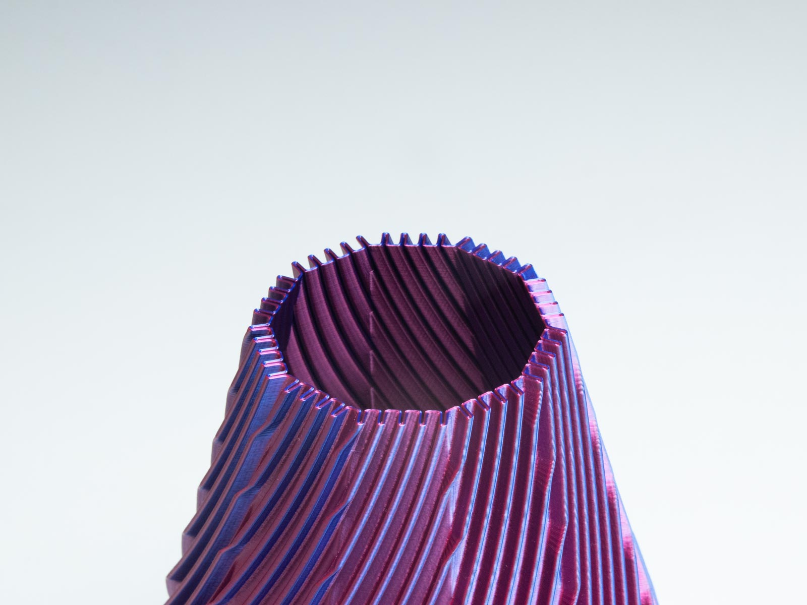 3D Printed Spiral Vase KAYA