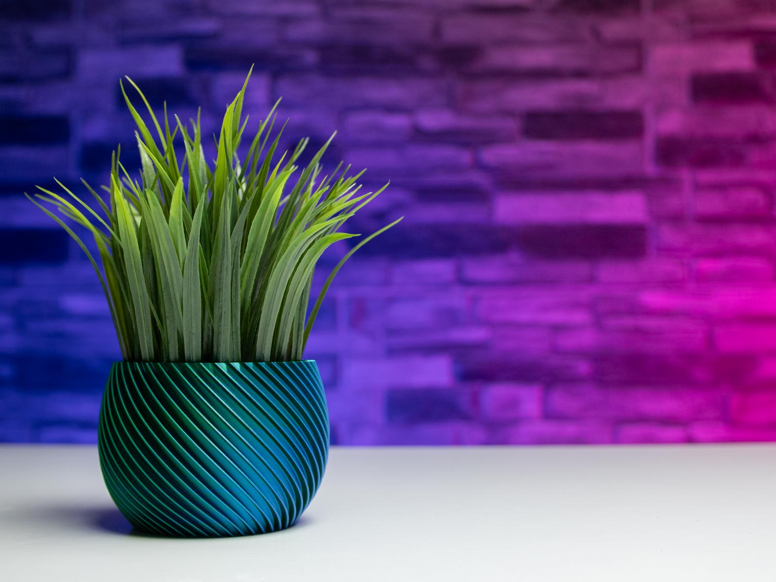 3D Printed Planter and Pot for Ikea Fejka - Vase HOPE