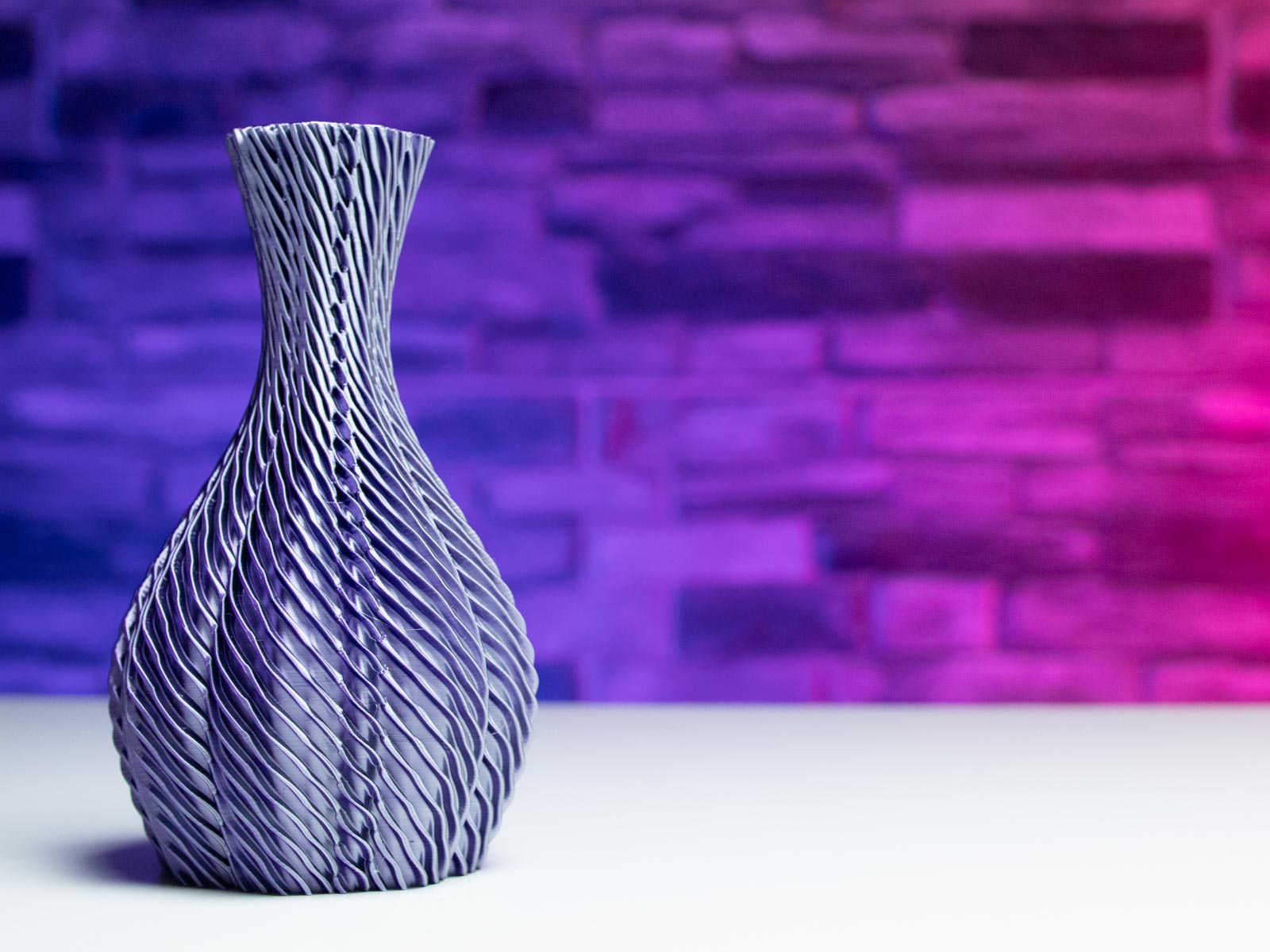 3D Printed Spiral Vase GIA