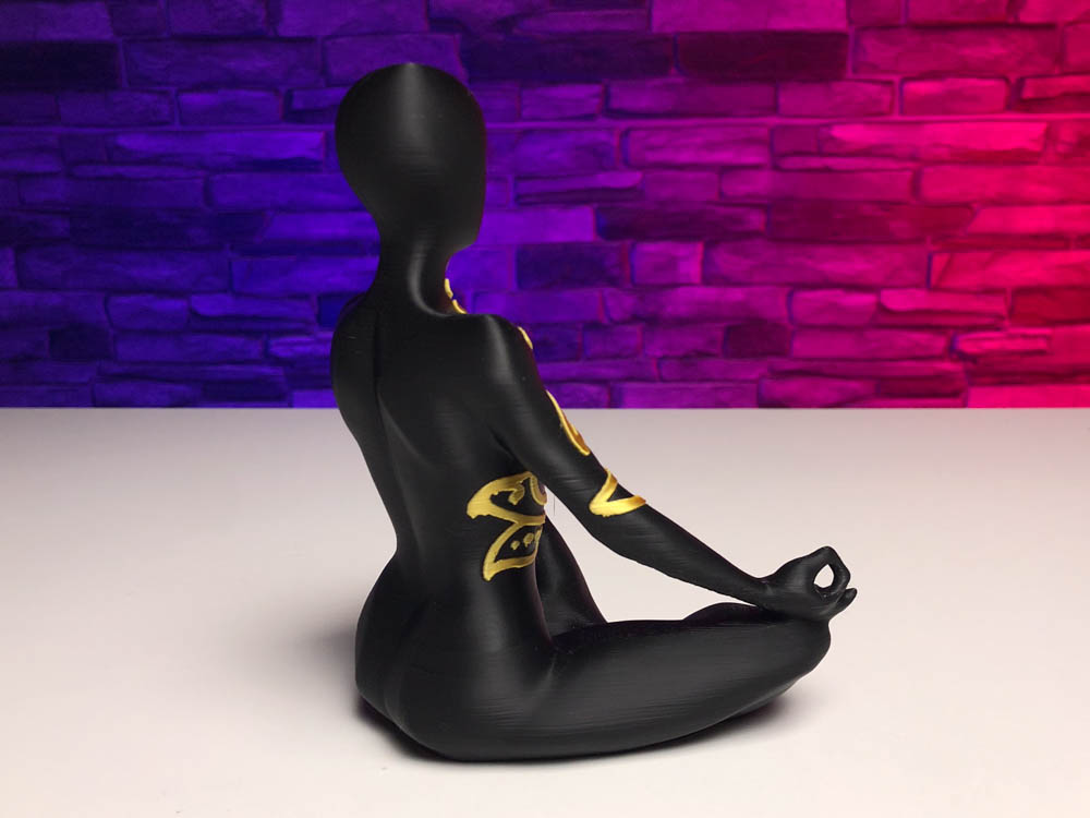 3D Print Yoga Woman STL for download