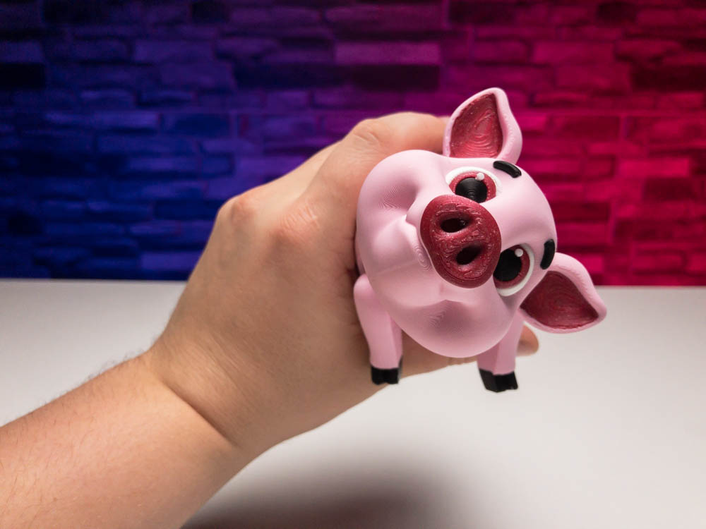 3D Print Multicolor Piggy Pig STL for download