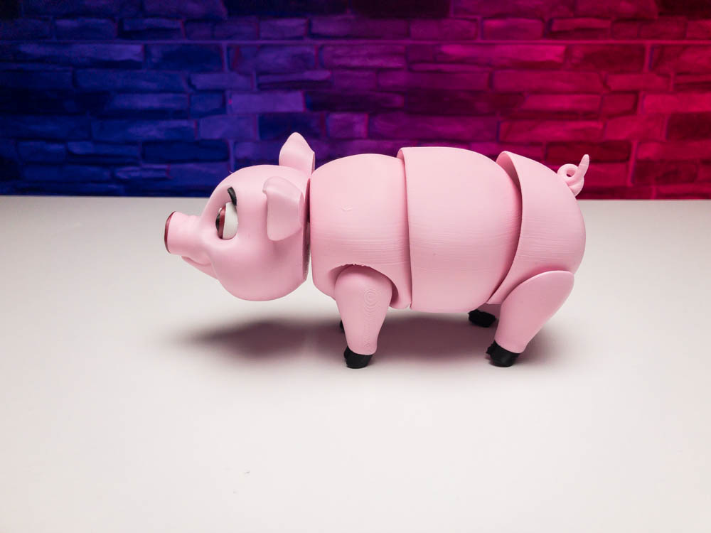 3D Print Multicolor Piggy Pig