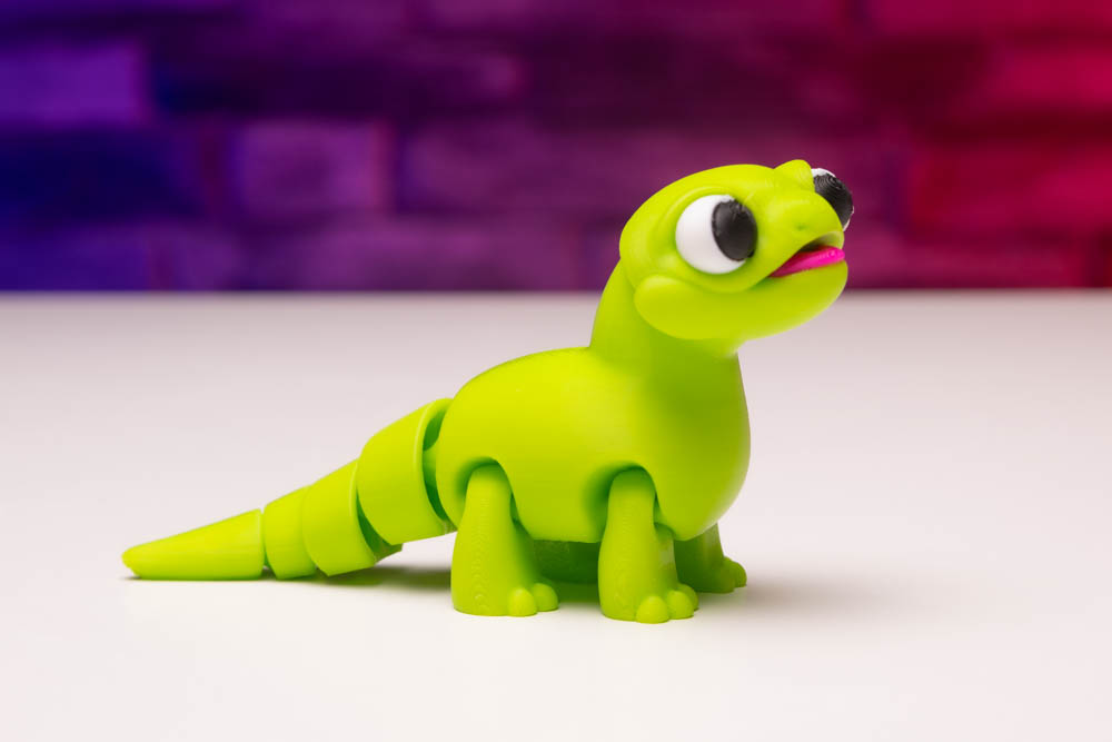 3D Print Cute Lizard STL for download