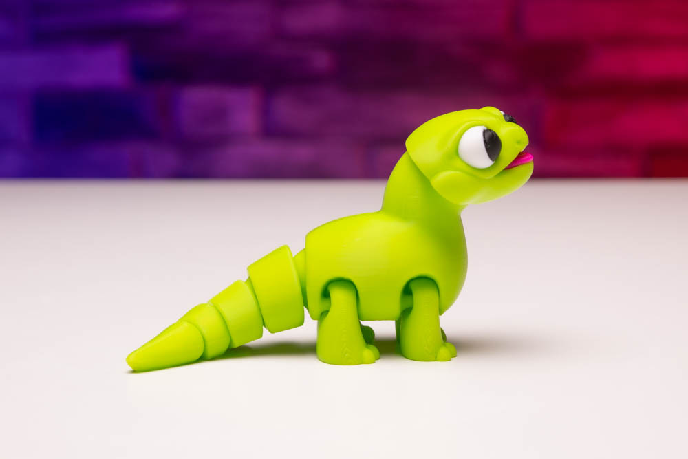 3D Print Cute Lizard STL for download