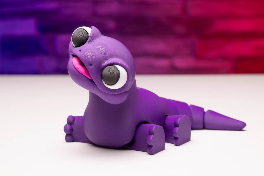 3D Print Articulated Cute Lizard