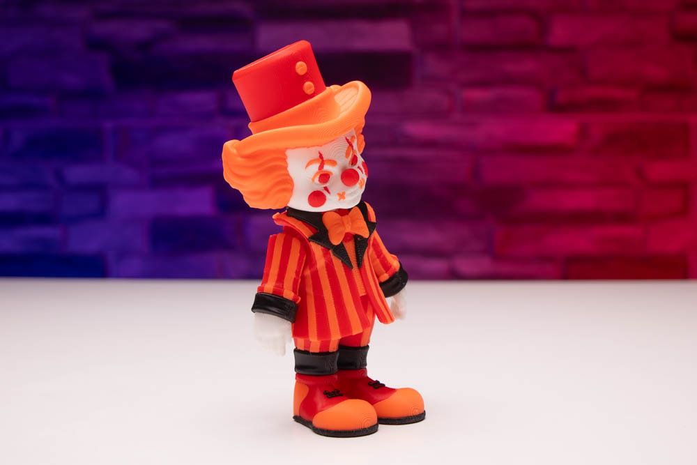 3D Print Articulated Scary Clown STL for download