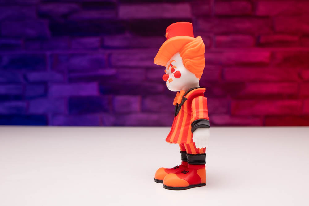 3D Print Articulated Red Scary Clown STL for download