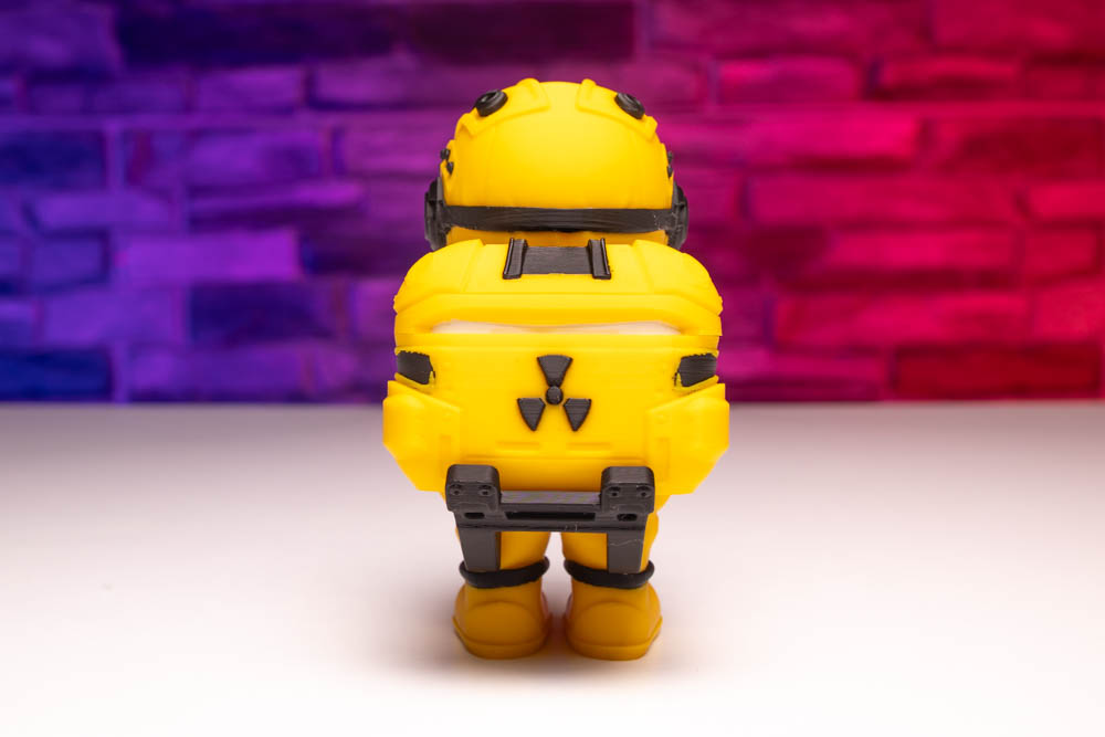 3D Print Multicolor Airpods Holder Radioactive Hazmat Suit