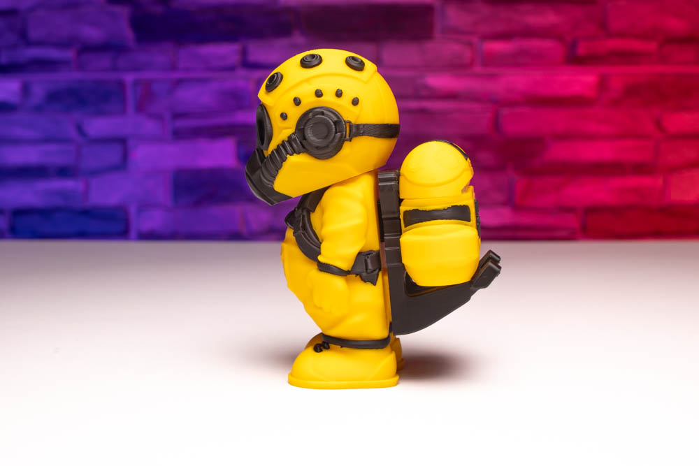 3D Print Multicolor Airpods Holder Radioactive Hazmat Suit