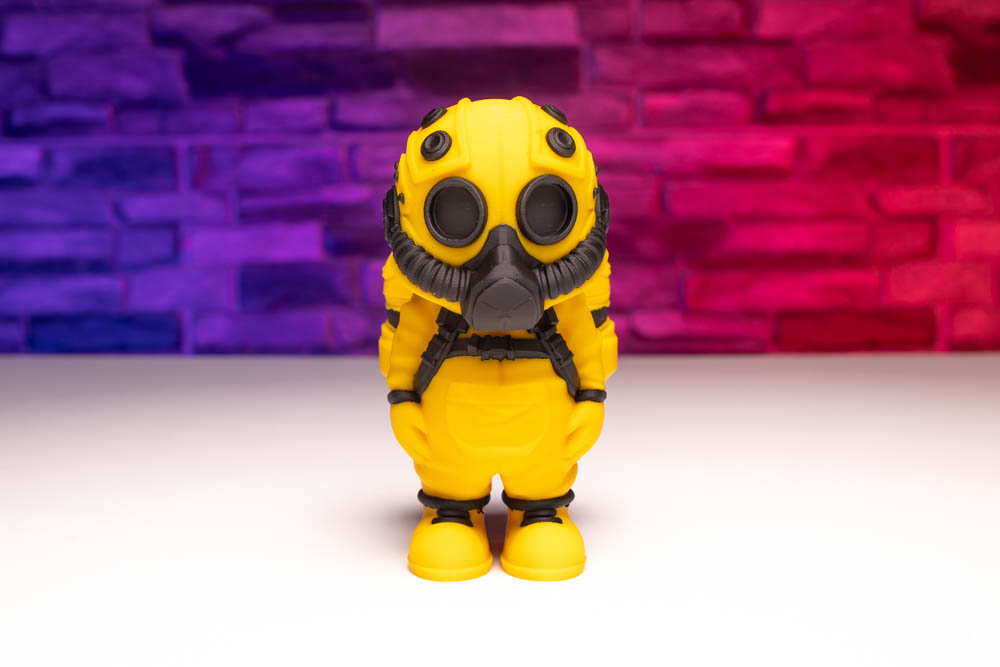 3D Print Multicolor Airpods Holder Radioactive Hazmat Suit