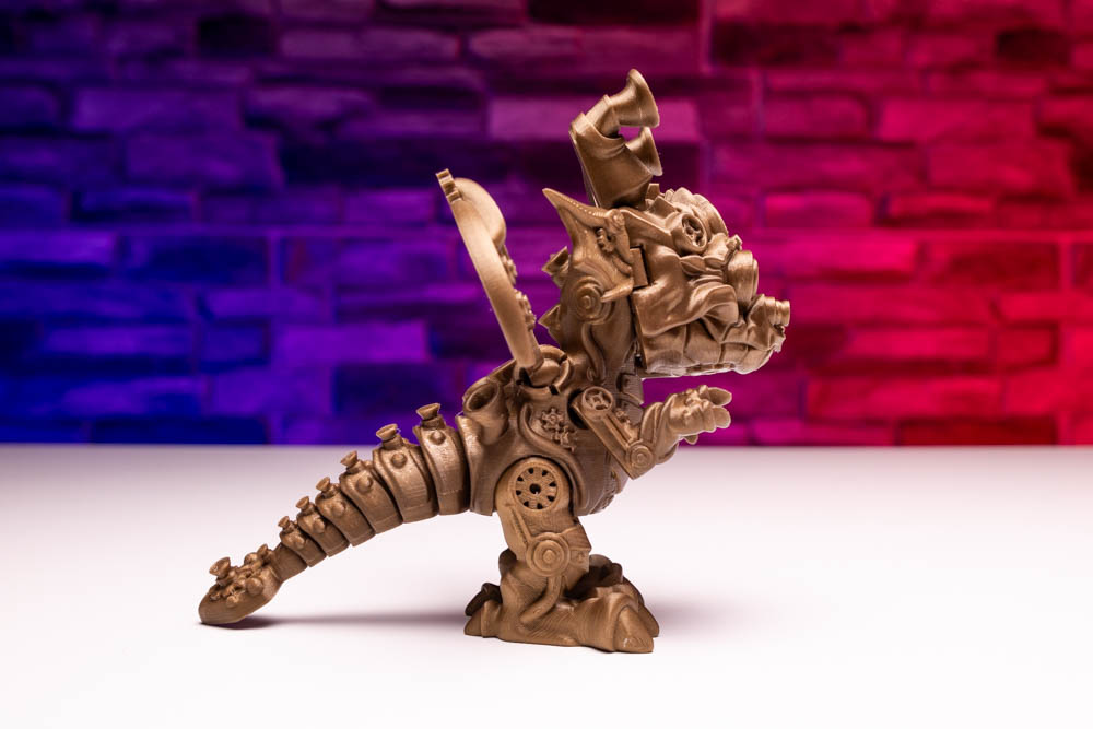 3D Print Articulated Metal Titan Dragon 