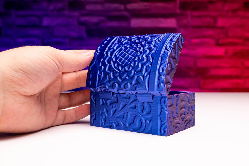 3D Print Carved Jewellery Box STL for download