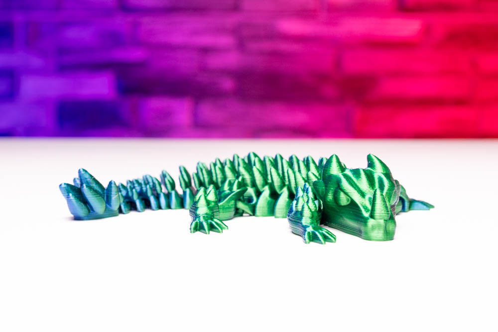 3D Print Articulated Baby Dragon STL for download