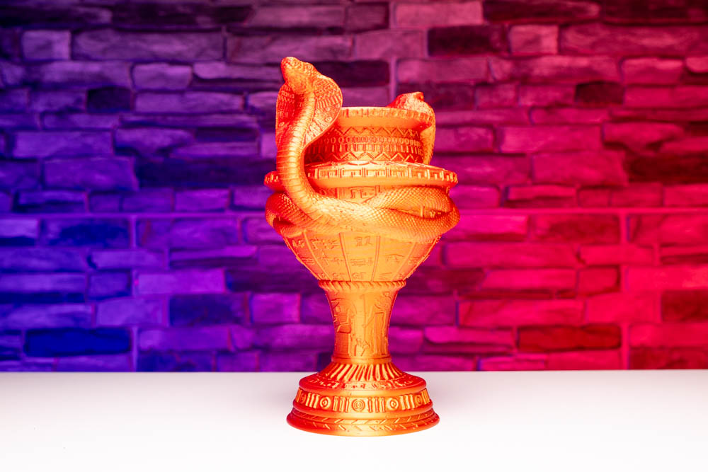 3D Print True Cobra Egyptian Vase STL for download