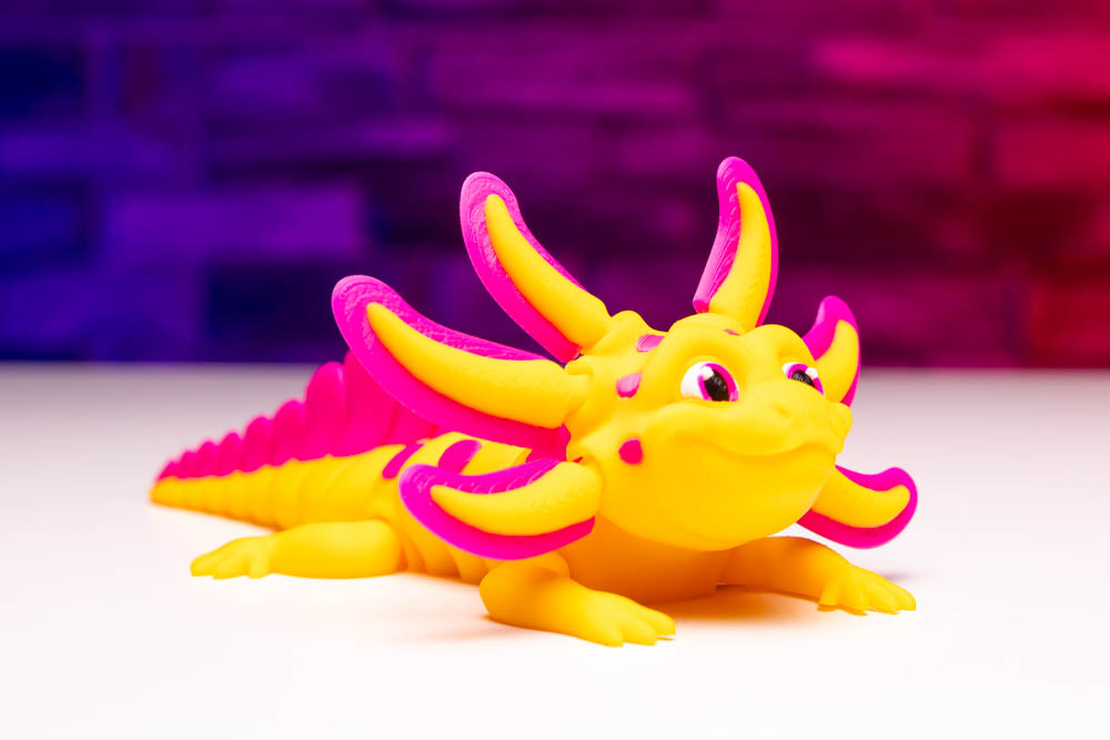 3D Print Axolotl Banana Split STL for download