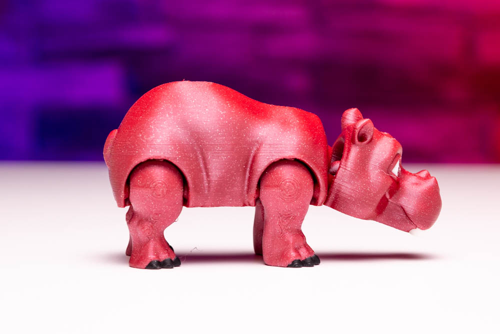 3D Print Articulated Hippo STL for download