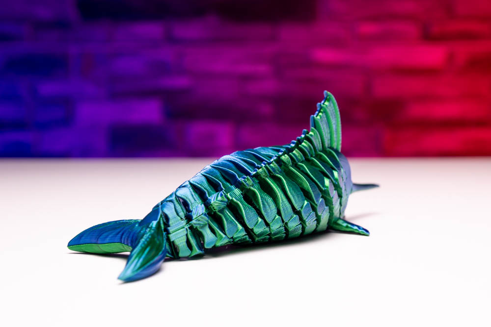 3D Print Articulated Fish MarlinSTL for download