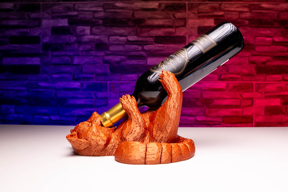 3D Print Red Panda Wine Holder