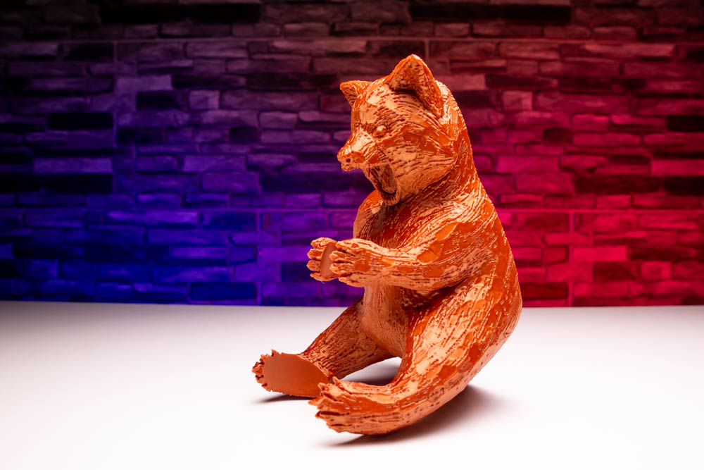 3D Print Red Panda Wine Holder STL for download