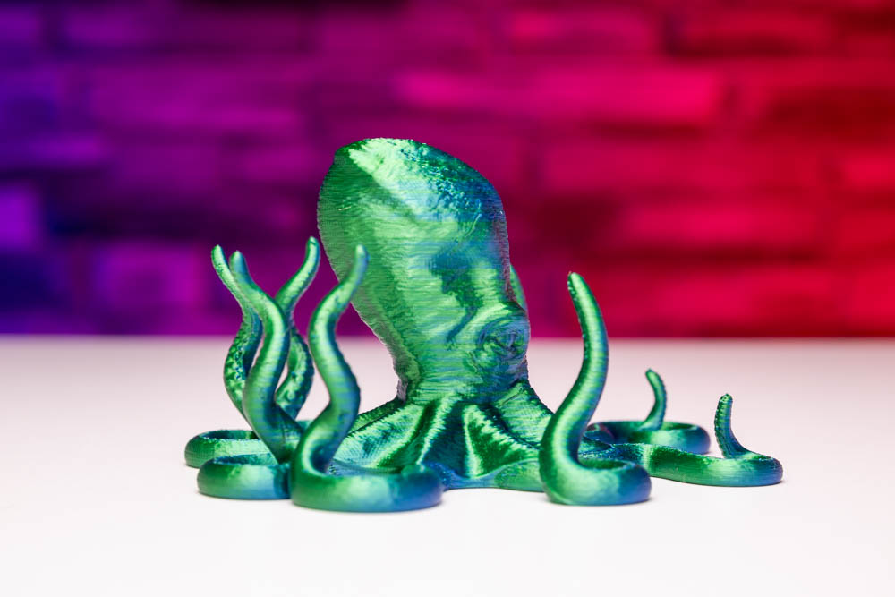 3D Print Dualcolor Sea Creature Octopus STL for download