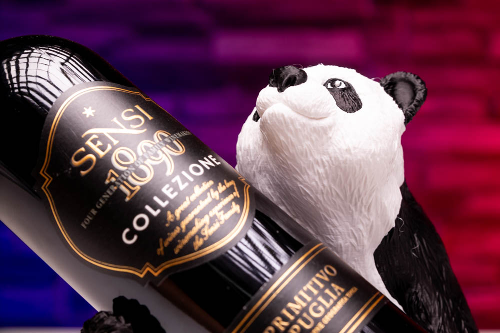 3D Print Multicolor Panda Wine Holder