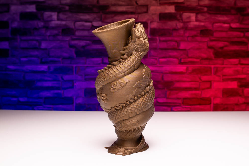 3D Print Dragon Vase STL for download