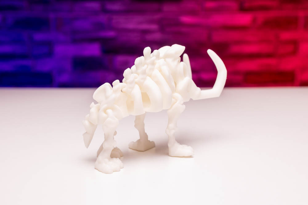 3D Print Articulated Skeleton Mammoth STL for download