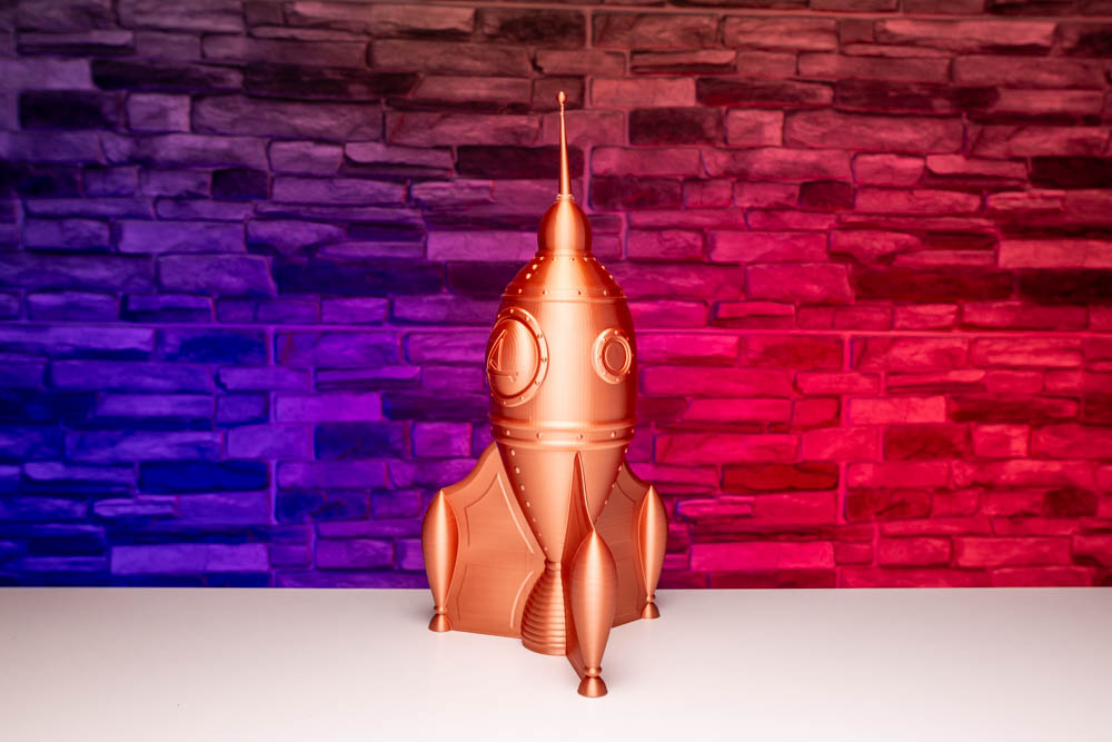 3D Print Big Space Rocket STL for download