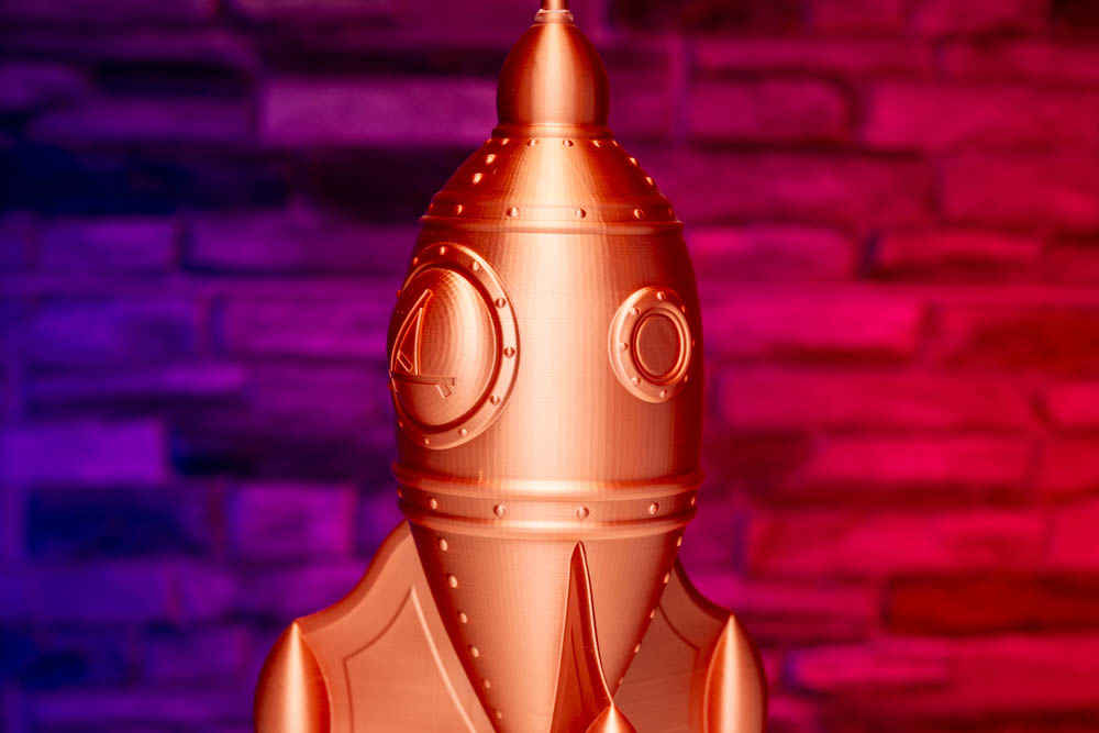 3D Print Big Space Rocket STL for download