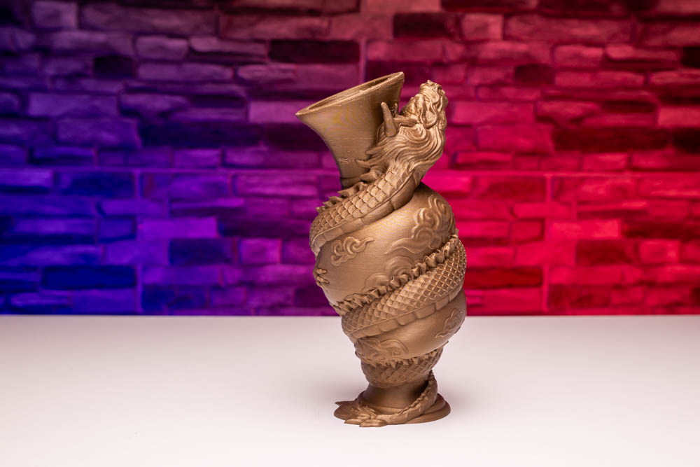 3D Print Dragon Vase STL for download