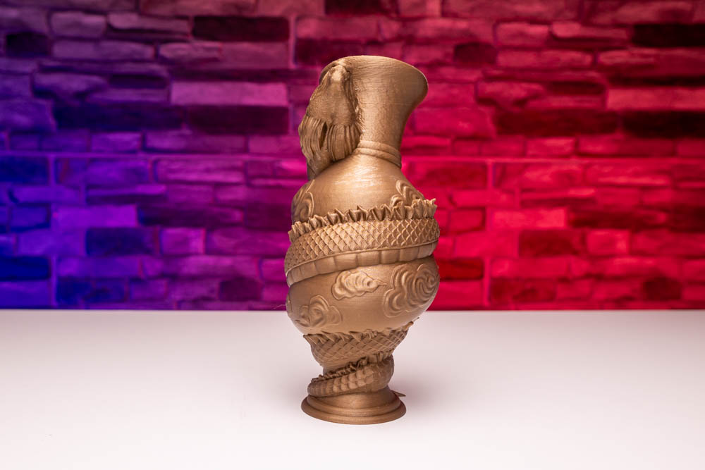 3D Print Chinese Dragon Vase STL for download