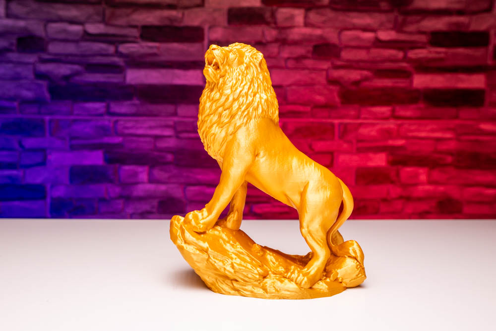 3D Print Lion Statue