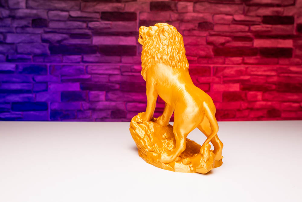 3D Print Majestic Lion Statue STL for download