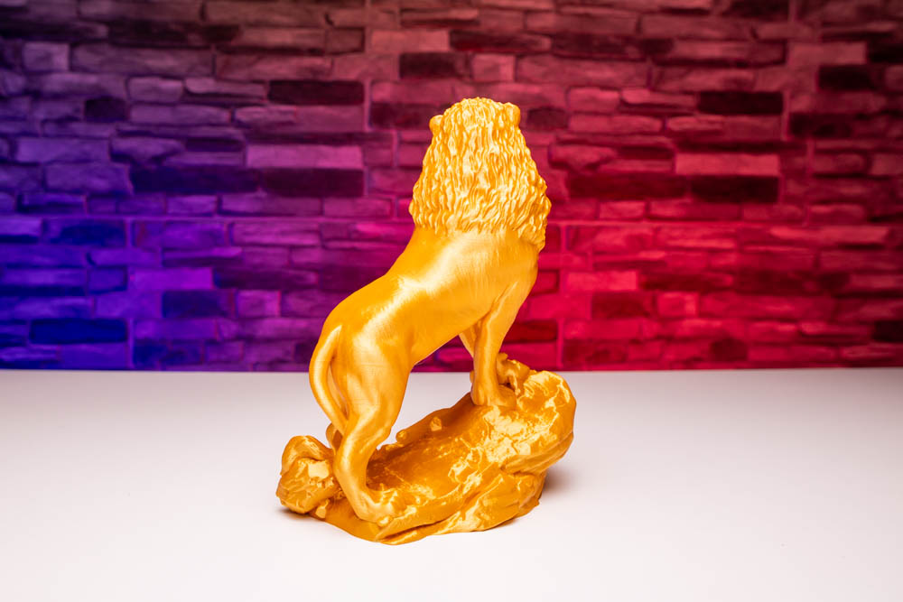 3D Print Majestic Lion Statue