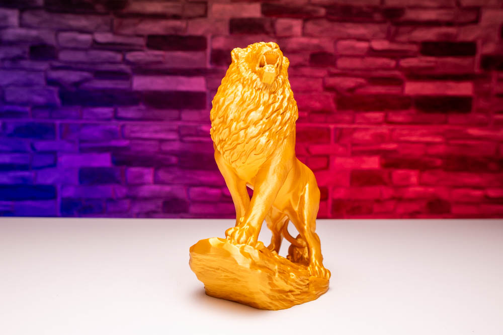 3D Print Majestic Lion Statue