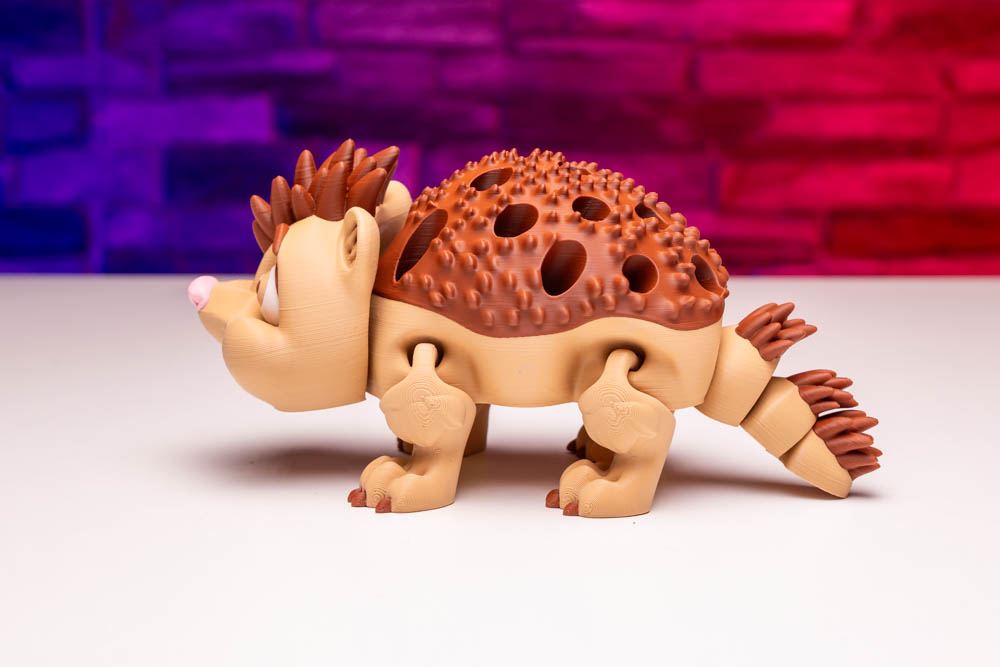 3D Print Articulated Multicolor Hedgehog Pen Holder