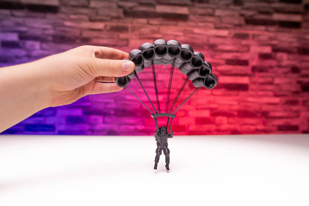 3D Print Parachute Headphone Stand STL for download