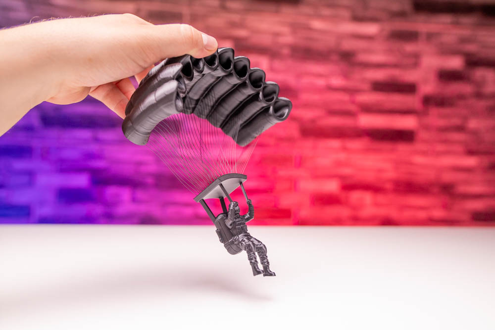 3D Print Parachute Headphone Stand STL for download