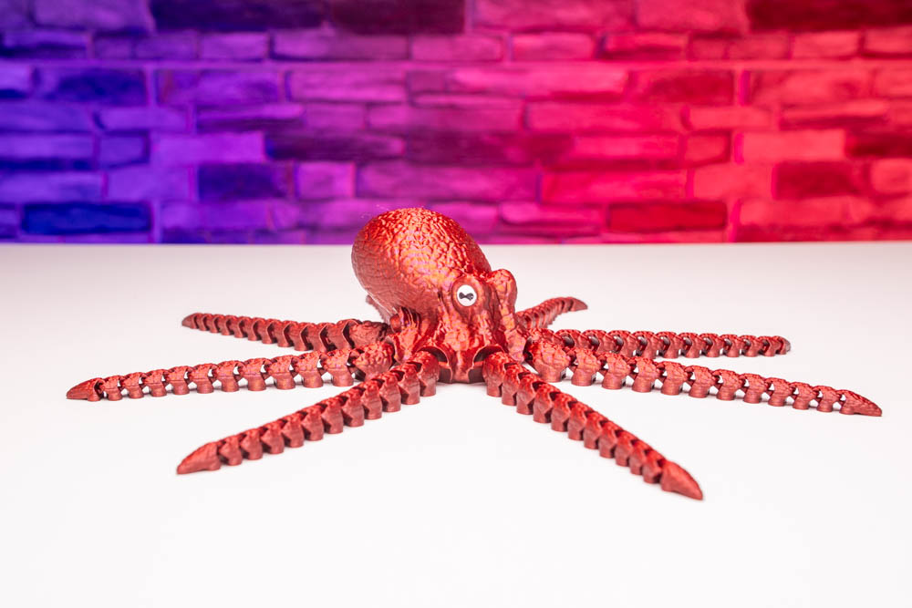 3D Print Octopus Articulated STL for download