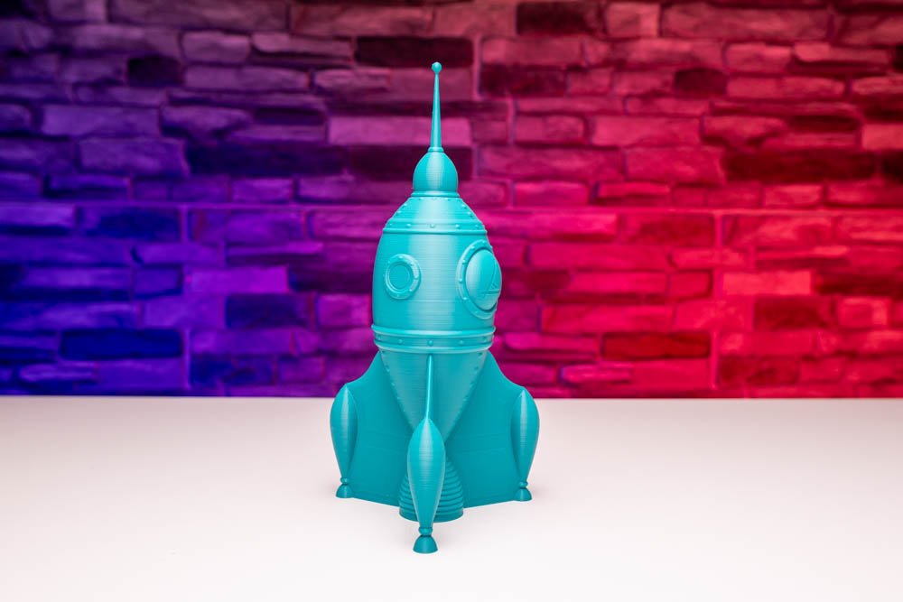 3D Print Spiral Vase Rocket STL for download