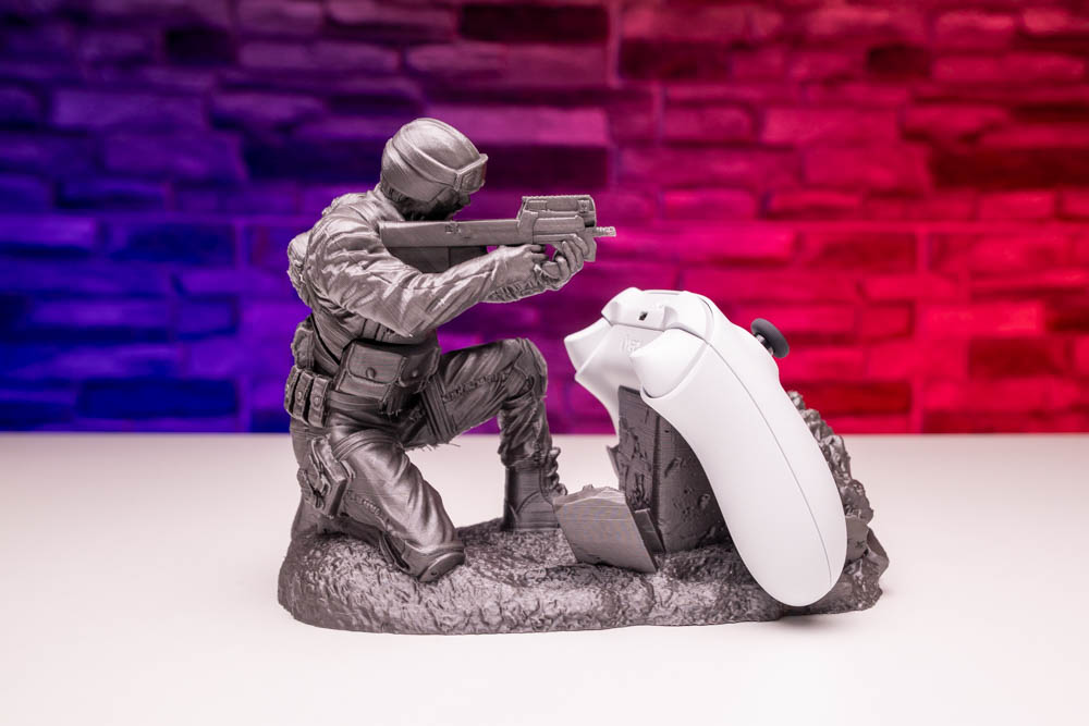 3D Print Soldier Army Controller Stand STL for download