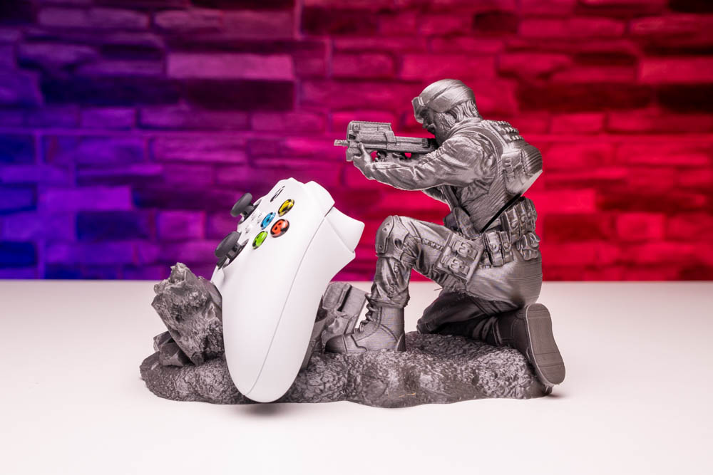 3D Print Soldier Army Controller Stand