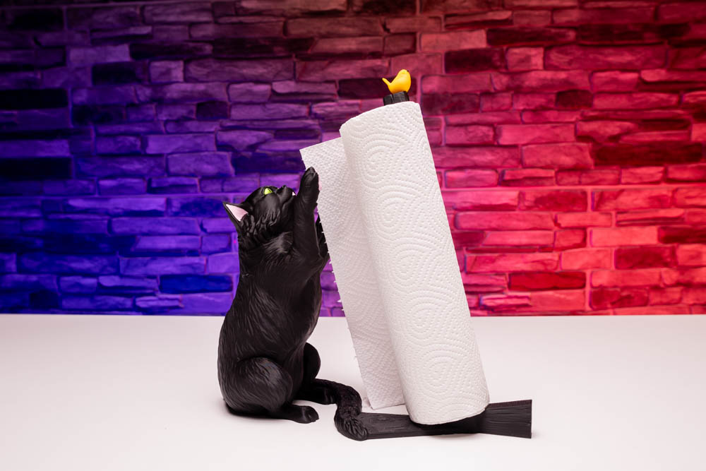 3D Print Cat Paper Towel Holder