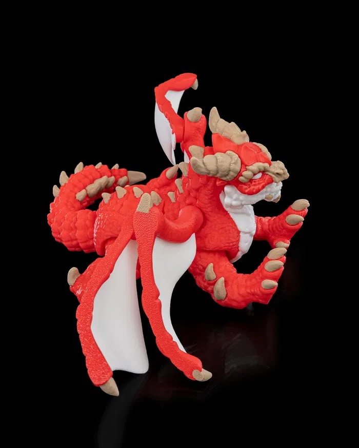 3D Print Elemental Dragon STL for download