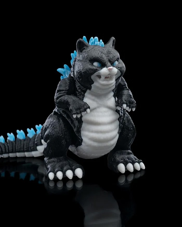 3D Print Catzilla STL for download