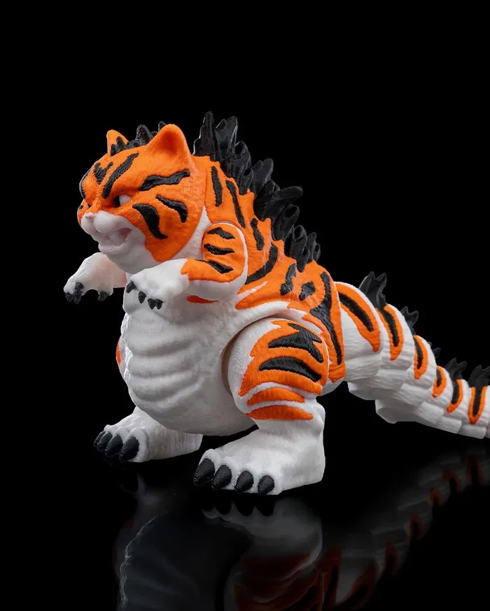 3D Printed Catzilla 