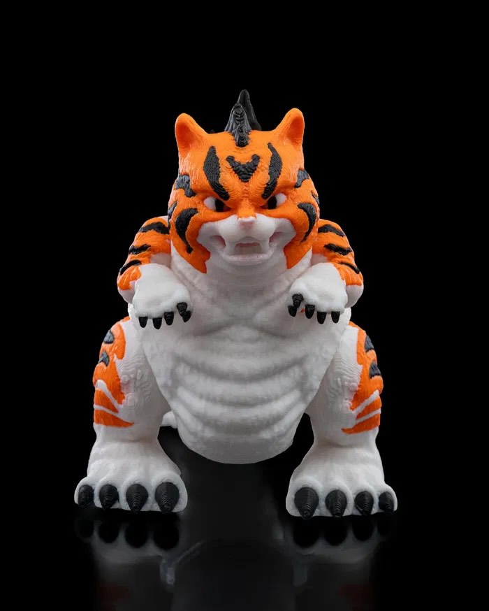 3D Printed Catzilla 